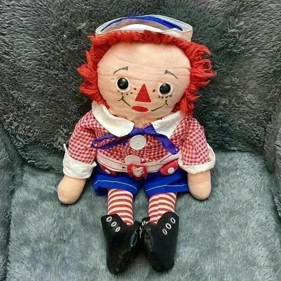 Vintage Raggedy  Andy Teach and Play Doll - Picture 2 of 16